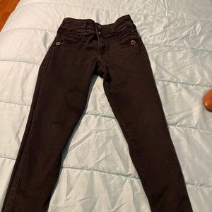 Black farfala Colombian jeans
